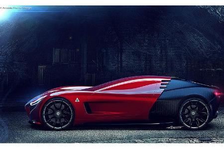 Alfa Romeo C18 Concept - Antonio Paglia - Supersportwagen