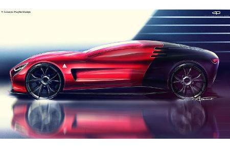Alfa Romeo C18 Concept - Antonio Paglia - Supersportwagen
