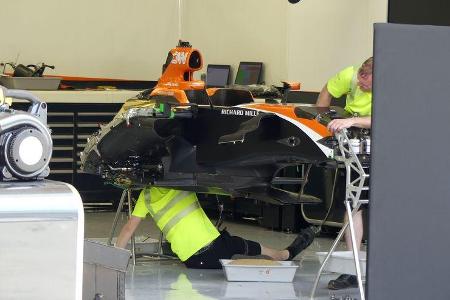 McLaren-Honda - GP Bahrain - Sakhir - Mittwoch - 12.04.2017