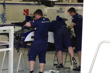 Sauber - GP Bahrain - Sakhir - Mittwoch - 12.04.2017