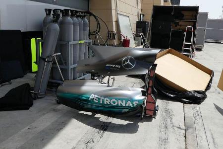 Mercedes - GP Bahrain - Sakhir - Mittwoch - 12.04.2017