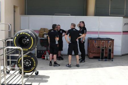 Force India - GP Bahrain - Sakhir - Mittwoch - 12.04.2017