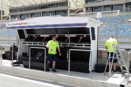Williams - GP Bahrain - Sakhir - Mittwoch - 12.04.2017