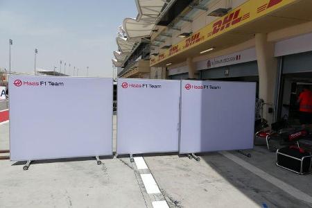 HaasF1 - GP Bahrain - Sakhir - Mittwoch - 12.04.2017