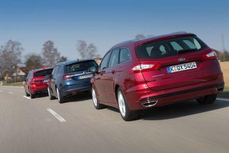 Ford Mondeo Turnier, Mazda 6 Kombi, Opel Insignia Sports Tourer