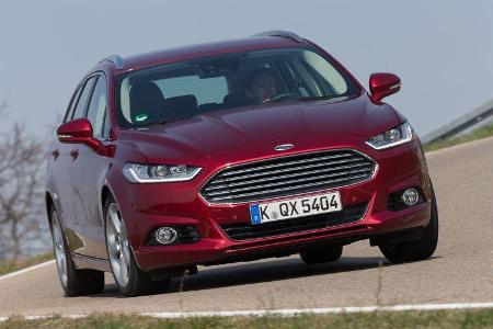 Ford Mondeo Turnier 2.0 TDCI, Frontansicht
