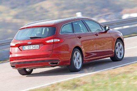 Ford Mondeo Turnier 2.0 TDCI, Heckansicht