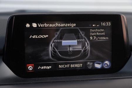 Mazda 6 Kombi Skyactiv-D 175, Assistanzsysteme, Bordcomputer