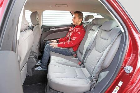 Ford Mondeo Turnier 2.0 TDCI, Fondsitz, Beinfreiheit