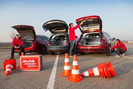 Ford Mondeo Turnier, Mazda 6 Kombi, Opel Insignia Sports Tourer