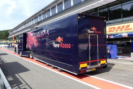 Toro Rosso - GP Belgien - Spa-Francorchamps - Formel 1 - 23. August 2017