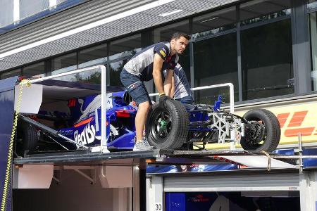 Toro Rosso - GP Belgien - Spa-Francorchamps - Formel 1 - 23. August 2017