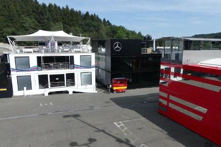 Fahrerlager - GP Belgien - Spa-Francorchamps - Formel 1 - 23. August 2017