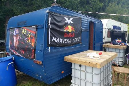 Max Verstappen-Fans - GP Belgien - Spa-Franchorchamps - Formel 1 - 23. August 2017