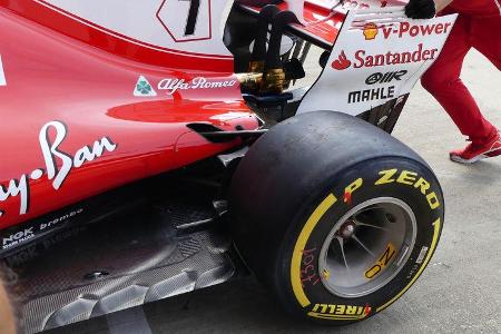 Ferrari - F1-Technik - GP England 2017 - Formel 1