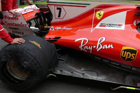 Ferrari - F1-Technik - GP England 2017 - Formel 1