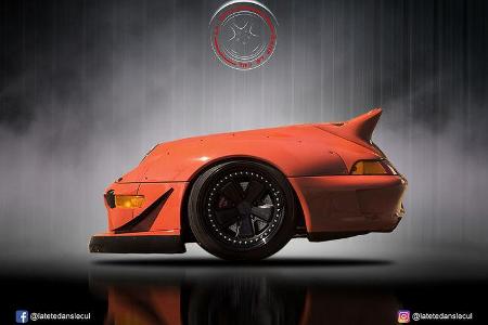 Porsche 911 RS Retusche