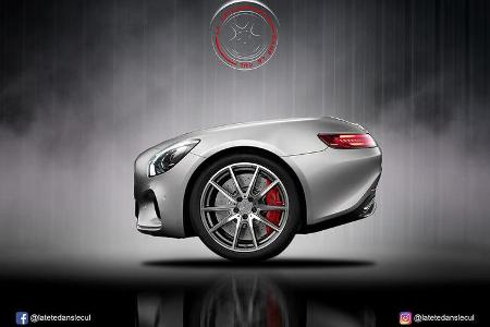 Mercedes-AMG GT Retusche