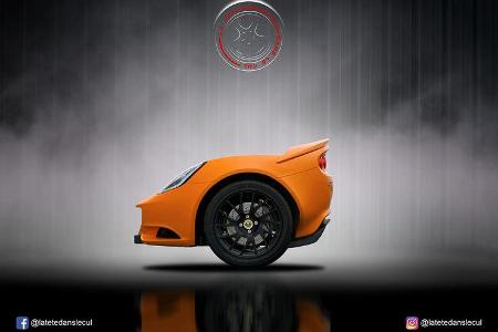 Lotus Elise Retusche