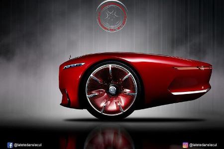 Mercedes-Maybach Vision 6 Concept Retusche