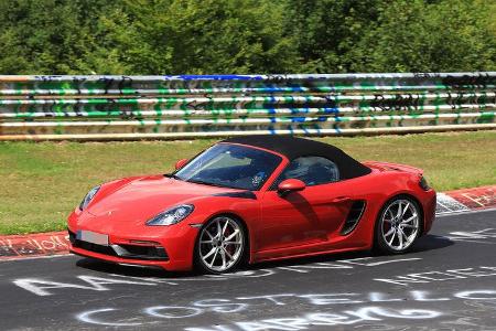 Erlkönig Porsche 718 Boxster GTS