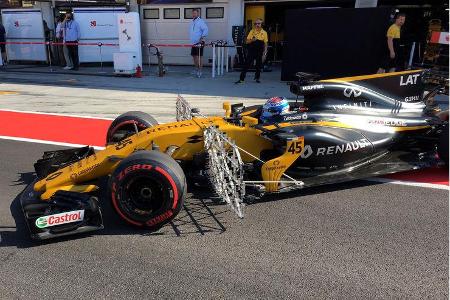 Nicholas Latifi - Renault - Formel 1 - Test - Ungarn - Budapest - 1. August 2017