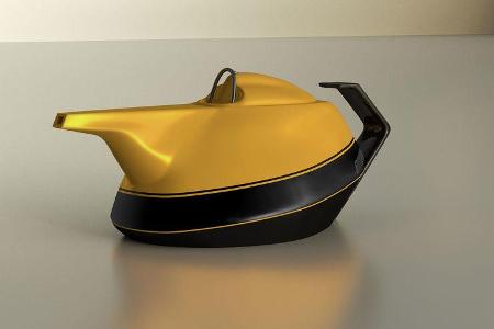 Renault - Gelbe Teekanne