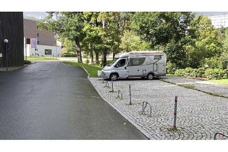 Wohnmobilstellplatz am Albert Bad