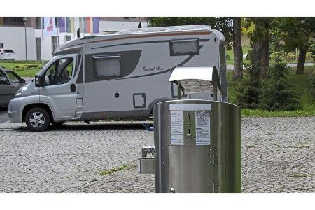 Wohnmobilstellplatz am Albert Bad