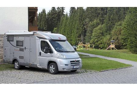 Stellplatz am Waldhotel Vogtland