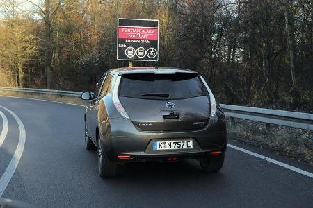 Nissan Leaf, Heckansicht
