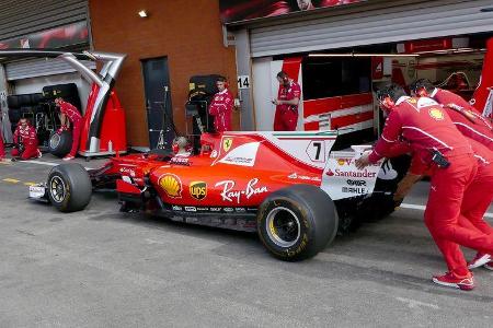 Ferrari - GP Belgien - Spa-Francorchamps - Formel 1 - 24. August 2017