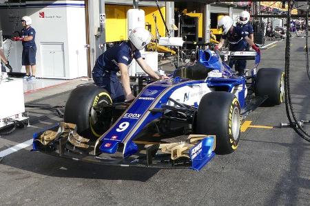 Sauber - GP Belgien - Spa-Francorchamps - Formel 1 - 24. August 2017
