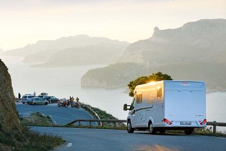 Hymer Exsis-t serienmäßig in Weiß