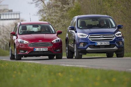 Ford Focus und Ford Kuga