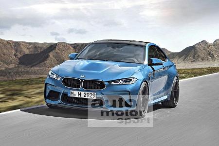 BMW M2 Computer Retusche