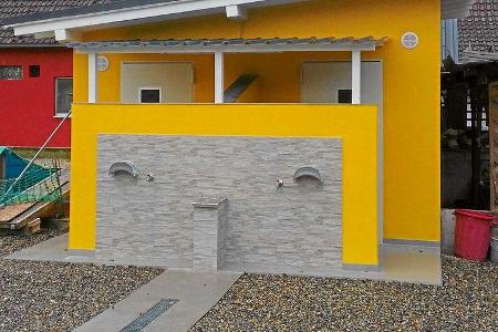 Stellplatz Caravan Island