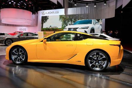 10/2018, Lexus LC Yellow Edition auf dem Autosalon Paris 2018
