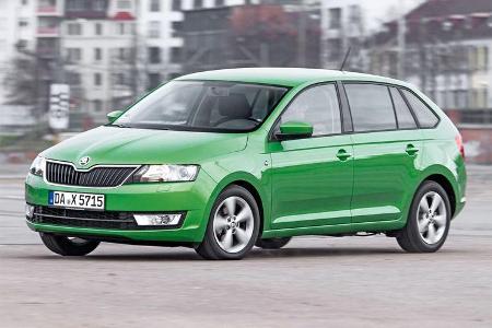 Skoda Rapid, Seitenansicht