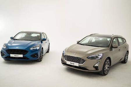 Ford Focus Fließheck ST-Line und Ford Focus Turnier Vignale (2018)