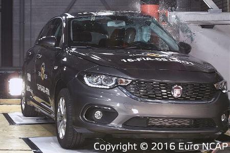 Fiat Tipo Crashtest Euro NCAP 2016