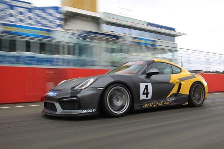 Porsche Cayman GT4 und GT4 Clubsport, Tracktest, Impression