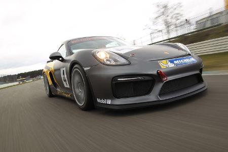 Porsche Cayman GT4 und GT4 Clubsport, Tracktest, Impression