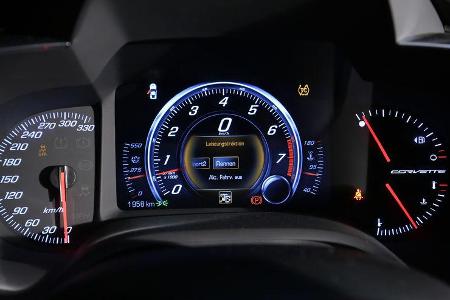 Chevrolet Corvette Grand Sport, Anzeigeinstrument