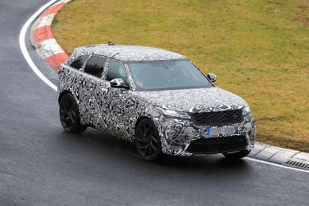 Erlkönig Range Rover Velar SVR