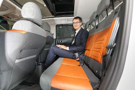 Citroen C3 Aircross Sitzprobe Paris