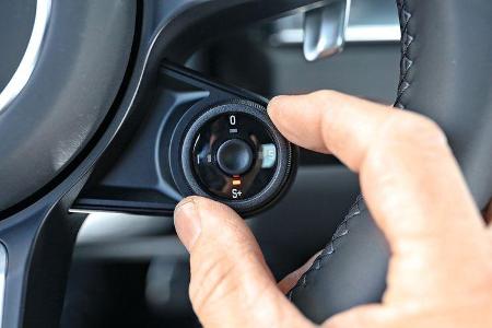 Porsche 911 Carrera S, Bedienelement