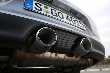 Porsche 911 Carrera S, Endrohre, Auspuff
