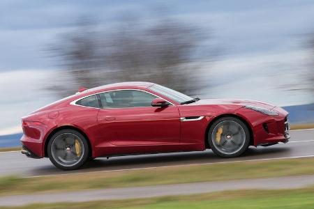 Jaguar F-Type, Seitenansicht