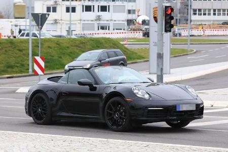 Erlkönig Porsche 911 Cabrio